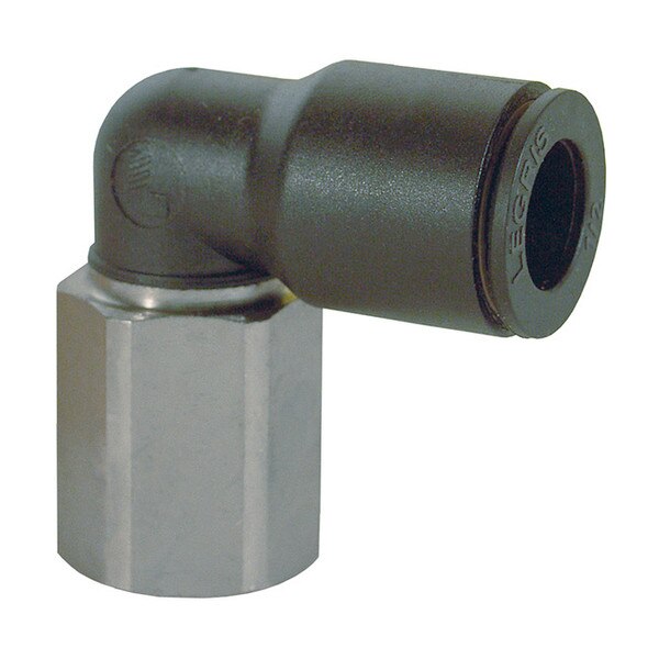 Legris 3113 45° Push-to-Connect Fitting - 1/4" Tube OD X 1/4" NPT Male Elbow