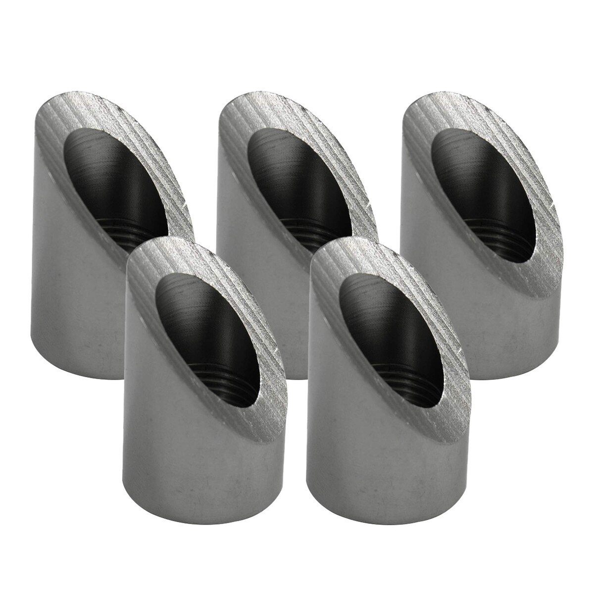 Angled O2 Sensor Bung, Mild Steel - 5pk | Verocious Motorsports